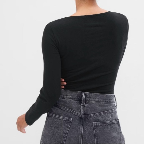 Fitted Squareneck Bodysuit - NWT - Picture 2 of 2